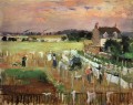 Hanging out the Laundry to Dry Berthe Morisot
